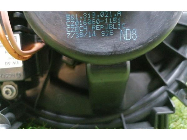 Вентилятор печки 5Q1819021A, 5Q0907521E Volkswagen Golf VII