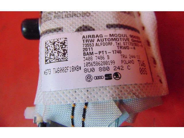 Подушка безопасности в сиденье 8U0880242C   Audi Q3 8U
