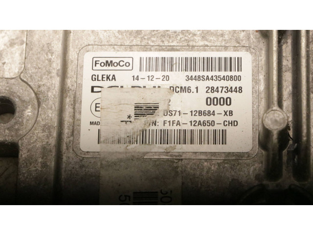 Блок управления двигателя DS71-12B684-XB   Ford Mondeo MK IV