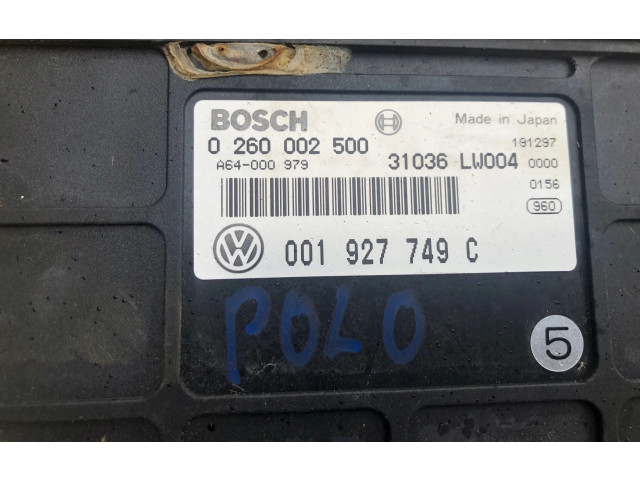 Блок управления коробкой передач 0260002500   Volkswagen Polo III 6N 6N2 6NF