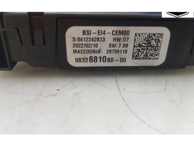 Pojistková skříňka 9832881080, 9832881080 Peugeot 208 2022