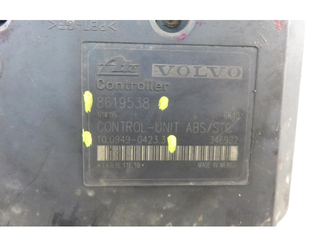 Блок АБС 8619538, 8619537 Volvo S60 2001 - 2004 года