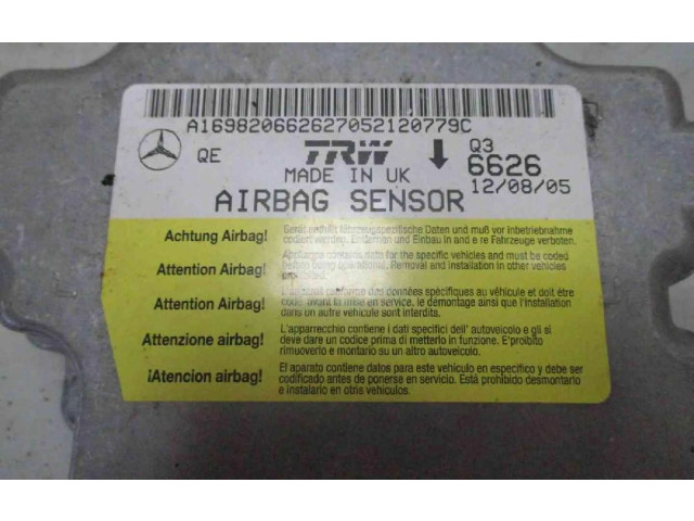 Блок подушек безопасности A1698206626, A1698206626   Mercedes-Benz A W169