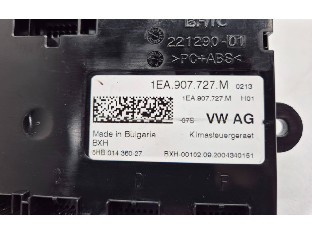 Модуль блока управления кондиционером 1EA907727M, 5HB014360 Volkswagen ID.3