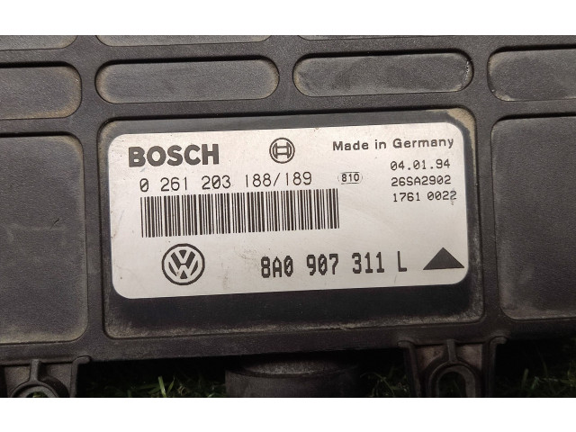 Блок управления двигателем Блок управления 8A0907311L, 0261203188   Volkswagen PASSAT B4