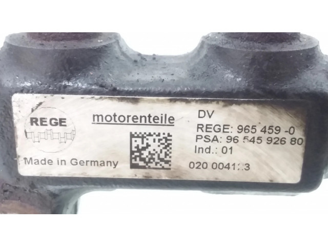 Vstřikovací lišta 9654592680, 9655465480 Citroen Berlingo pro naftový motor 1.5