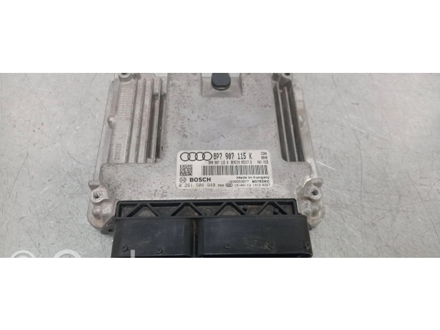 Блок управления двигателя 8P7907115K Audi A3 S3 8L