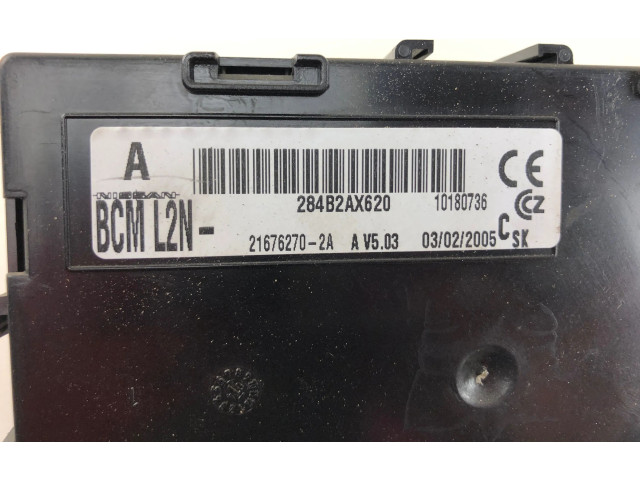 Комфортный модуль 284B2AX620, 21676270-2A Nissan Micra