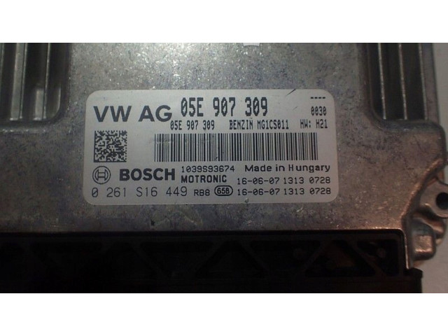 Řídící jednotka 05E907309 Volkswagen Tiguan 2014