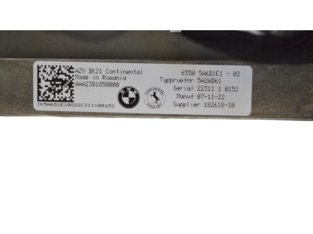 Řídící jednotka 5A6D1E1, 5A2AD61 BMW 3 G20 G21 2022