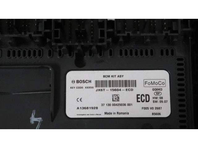 Блок предохранителей A13681928, F005V02687 Ford Focus