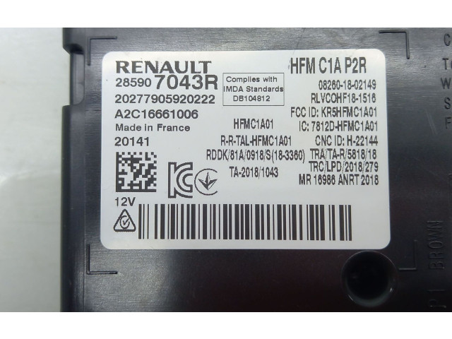 Блок управления 285907043R Renault Captur