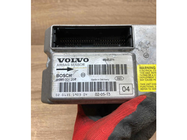 Блок подушек безопасности 8645271, 0285001254   Volvo V50