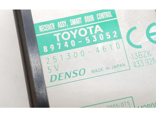 Блок подушек безопасности 89740-53052, 89740-53052 Lexus IS 220D-250-350