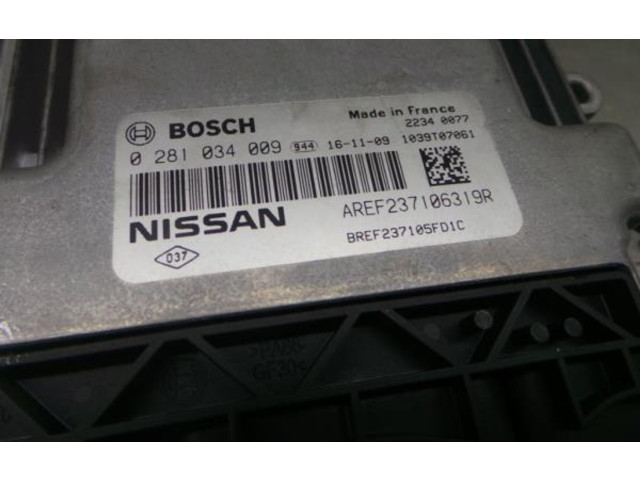 Řídící jednotka 0281034009, 1039T07061 Nissan Micra K14 2016