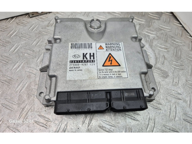 Блок управления двигателя 22611AP202, 2758009257   Subaru Forester SH