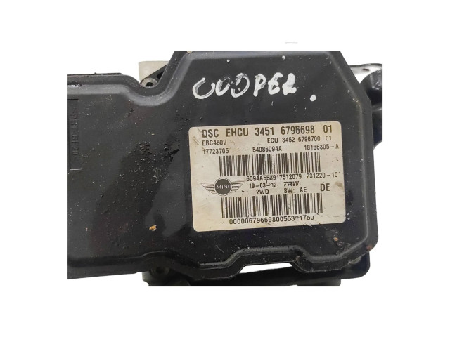 Блок АБС 6796698, 54086094A Mini One - Cooper Coupe R56 2005-2014 года