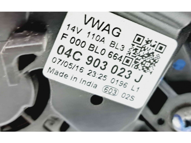 Генератор 04C903023J Skoda Fabia Mk3 (NJ)