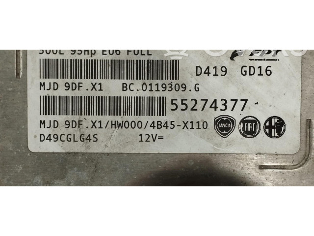 Комплект блоков управления MJD9DF.X1, MJD9DF.X1   Fiat 500L