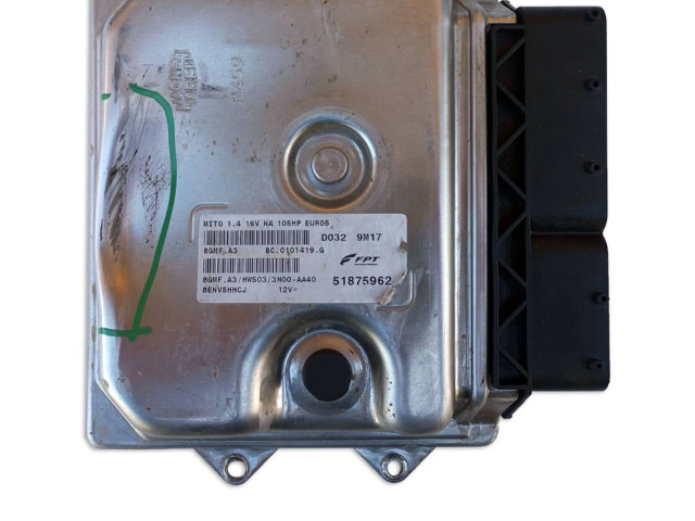 Řídící jednotka 51875962, 8GMFA3   Alfa Romeo Mito 2011