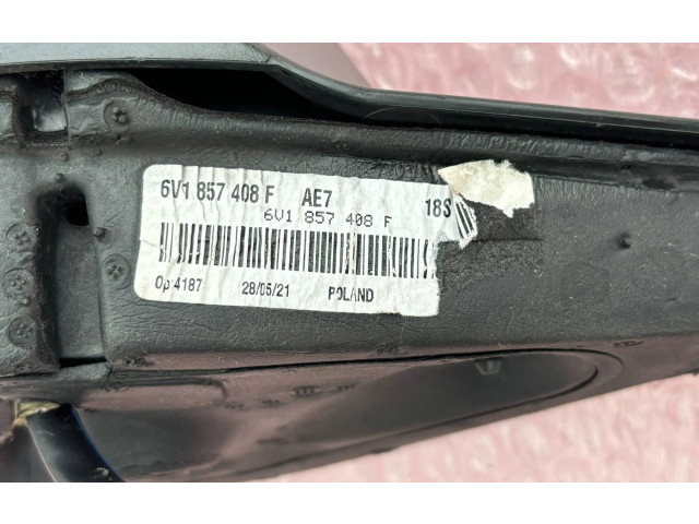 Зеркало электрическое Skoda Fabia Mk3 (NJ) 2015 - 2021 года