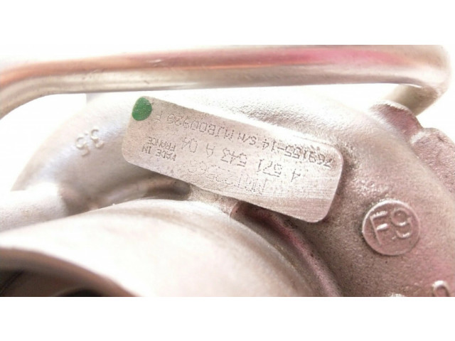 Turbodmychadlo Турбина 11654571543, 4571543 BMW 5 GT F07 4.4