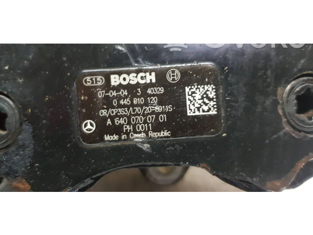 Vstřikovací čerpadlo A6400700701, 0445010120   Mercedes-Benz A W169     