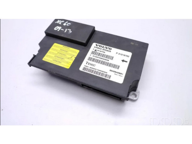 Блок подушек безопасности 31318792, 010070200209   Volvo XC60