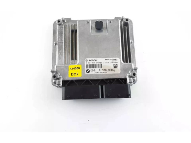 Блок управления двигателя 8596358, 0281033879   BMW X3 F25