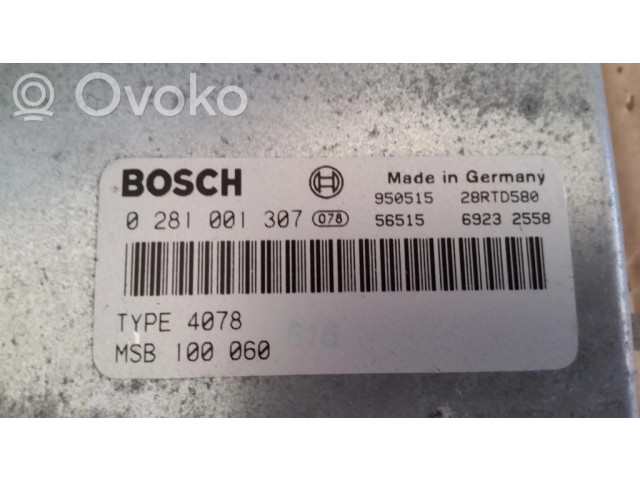 Блок управления двигателя 0281001307, MSB100060 Rover 620