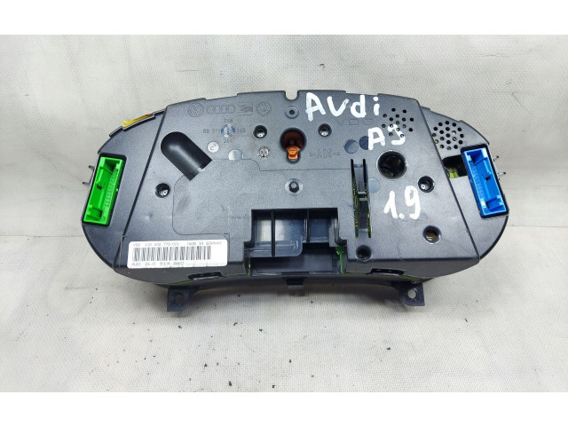 Панель приборов 8L0919860, 8L0919860   Audi A3 S3 8L       