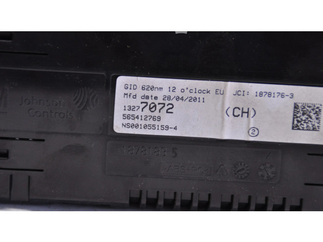 Дисплей    13277072   Opel Meriva B