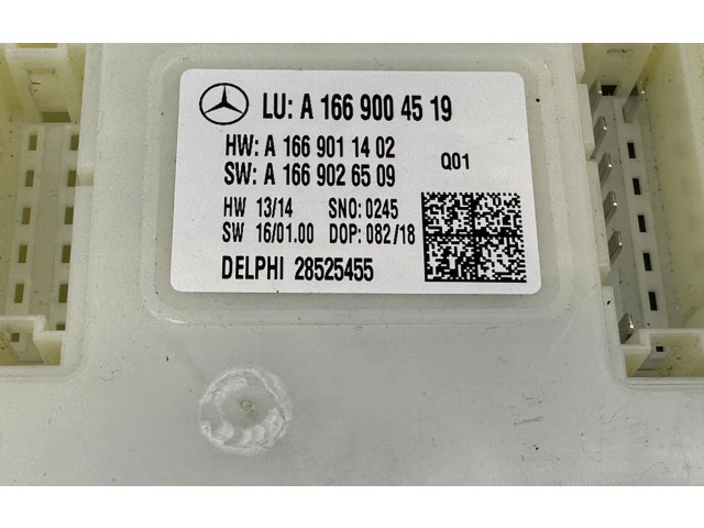 Блок управления A1669004519, A1669026509 Mercedes-Benz GLE (W166 - C292)