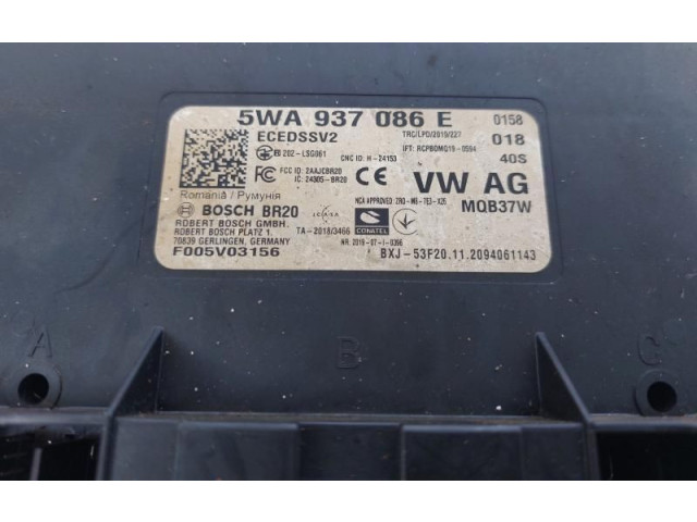 Блок управления 5WA937086E, 5WA937086E Skoda Octavia Mk4