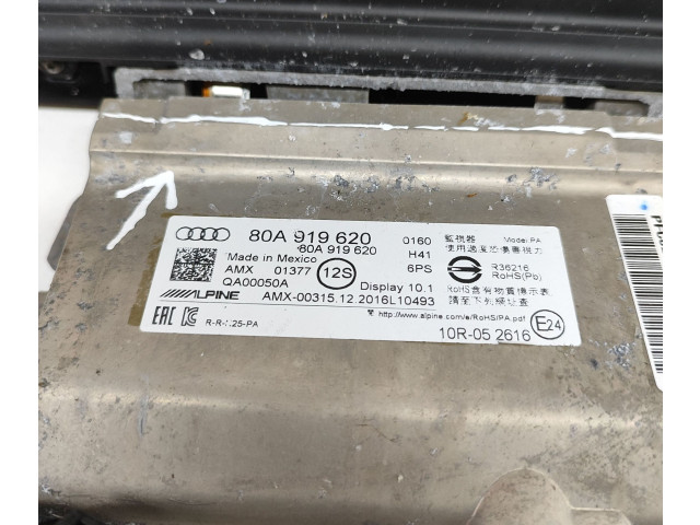 Дисплей 80A919620, 10R052616 Audi Q5 SQ5