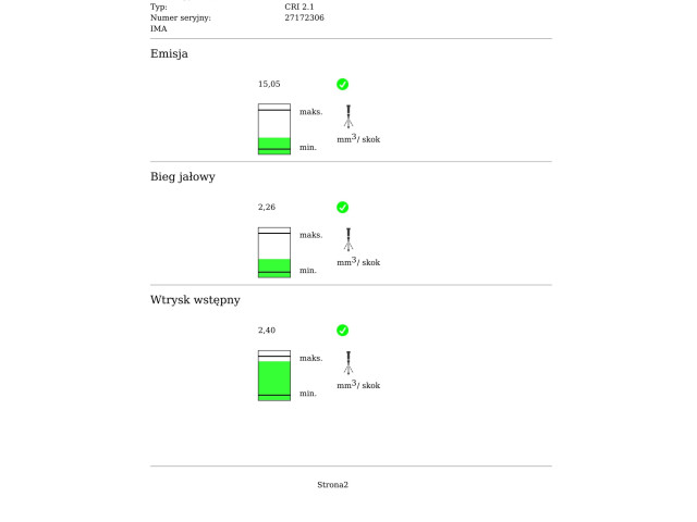Vstřikovač Peugeot 206 CC
