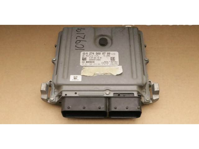 Řídící jednotka A2749000700, 0261S06039 Mercedes-Benz C W204 2013
