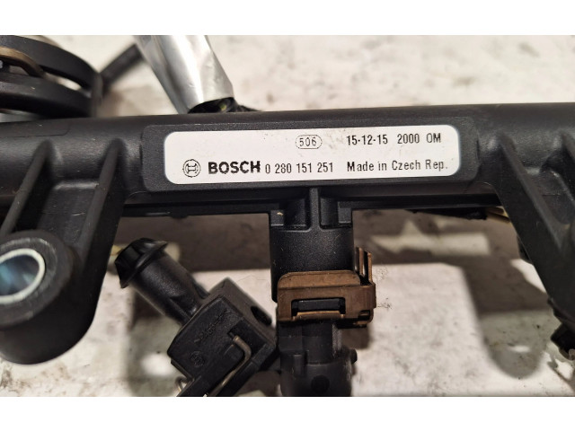 Vstřikovací lišta 0280158230 Fiat 500