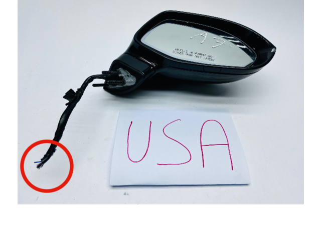 Зеркало электрическое Audi A7 S7 4G 2011 - 2017 года