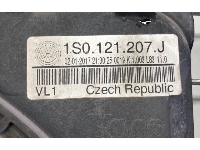 Комплект вентиляторов 1S0121207J Skoda Citigo