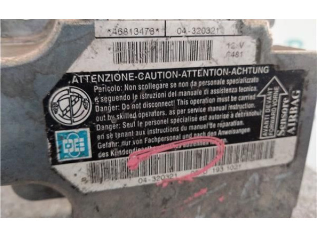 Блок подушек безопасности 4320321, 4320321   Alfa Romeo 166