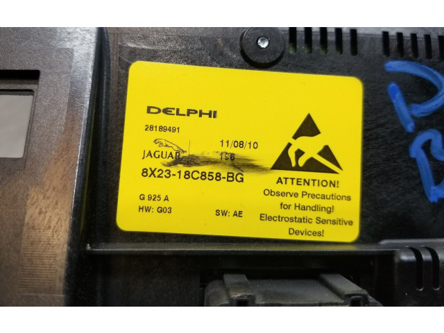 Блок управления климат-контролем C2Z12822, 8X2318C858BG   Jaguar XF X250