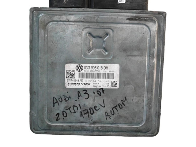 Блок управления двигателя BMN   Audi A3 S3 A3 Sportback 8P