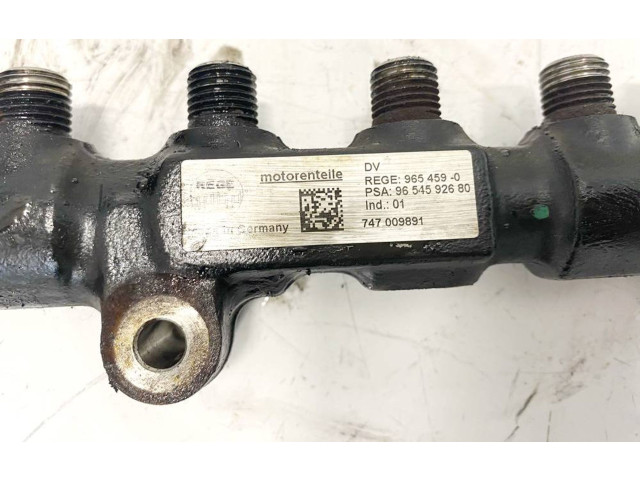 Топливная рампа 9654592680, 747009891 Citroen C4 I