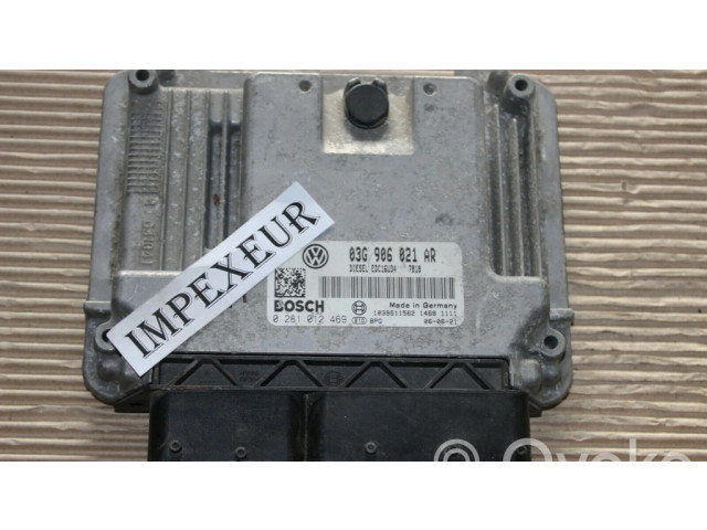 Řídící jednotka 03G906021AR, 0281012469 Volkswagen Caddy 2004