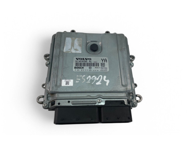 Блок управления двигателем Блок управления 31303095AC, 0281016616   Volvo V70