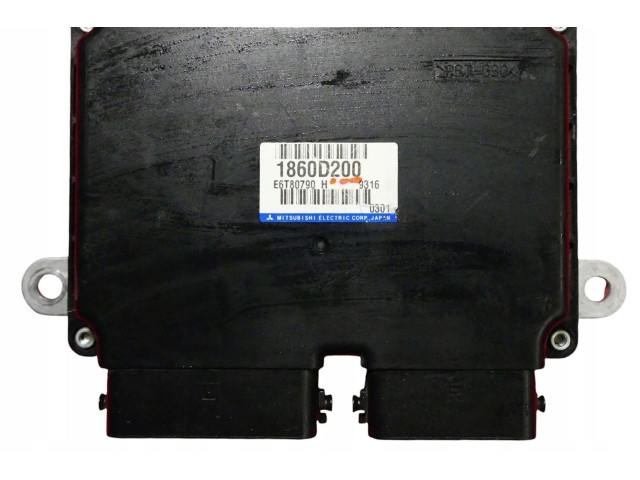 Блок управления двигателя 1860D200E6T80790, E6T80790 Mitsubishi Outlander