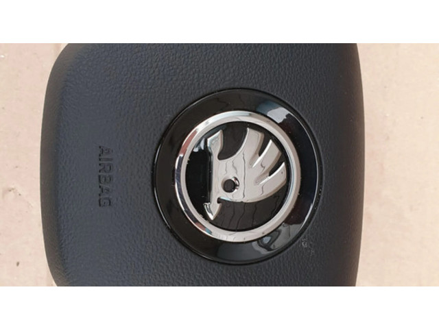 Подушка безопасности водителя 3V0880201AN   Skoda Karoq