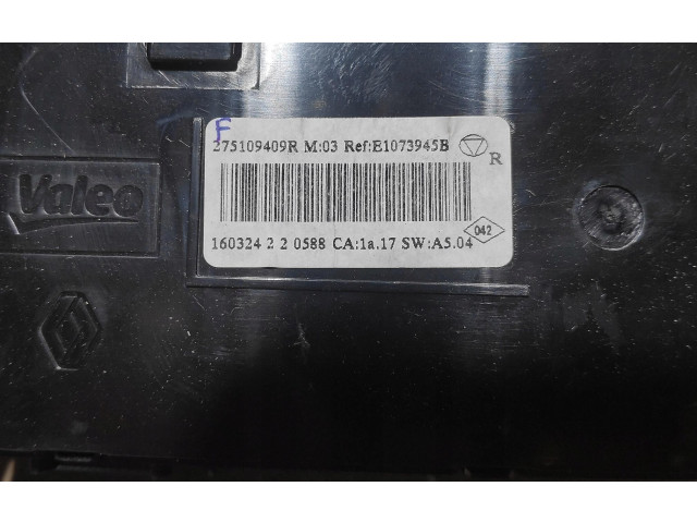 Блок управления климат-контролем 275109409R Renault Scenic III Grand scenic III