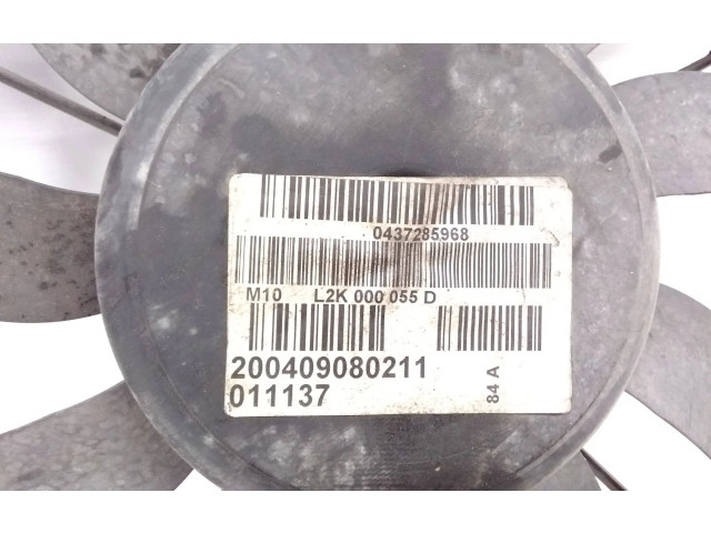 Вентилятор радиатора     1K0121207J, L2K000055D    Volkswagen Caddy 